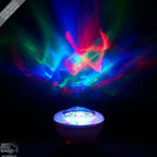 Abajur Projetor Aurora Diamante Com Caixa de Som Embutida - Faça seu Próprio Projetor de Luz em Casa!